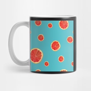 Grapefruit pattern design Mug